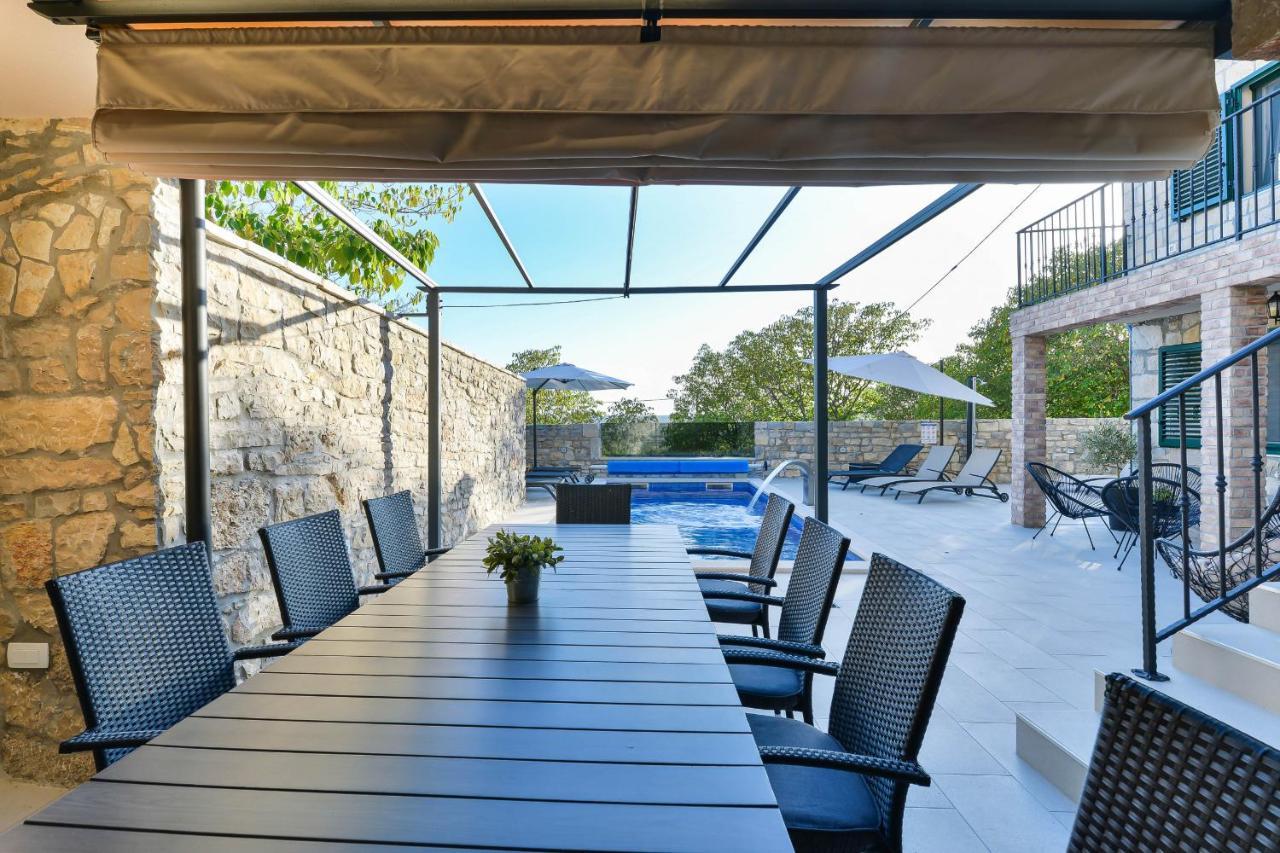 Stone Villa Didovi Snovi With Heated Pool Lisane Ostrovicke Zewnętrze zdjęcie