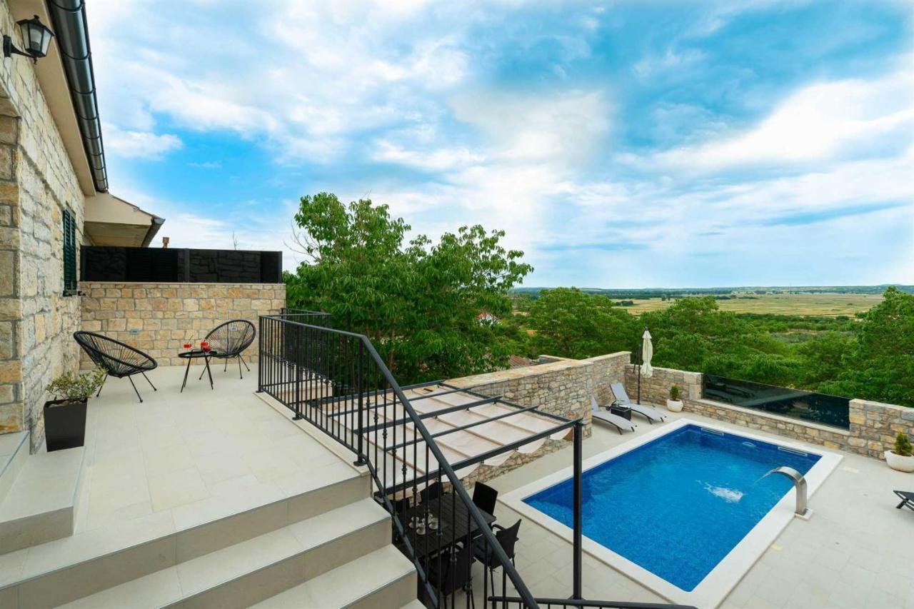 Stone Villa Didovi Snovi With Heated Pool Lisane Ostrovicke Zewnętrze zdjęcie