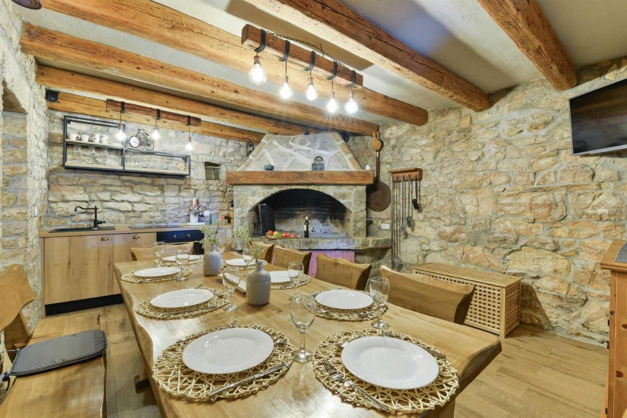Stone Villa Didovi Snovi With Heated Pool Lisane Ostrovicke Zewnętrze zdjęcie