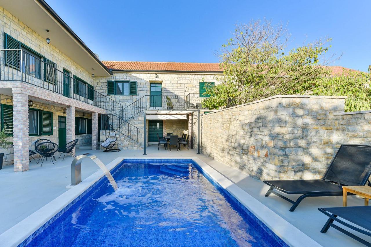 Stone Villa Didovi Snovi With Heated Pool Lisane Ostrovicke Zewnętrze zdjęcie