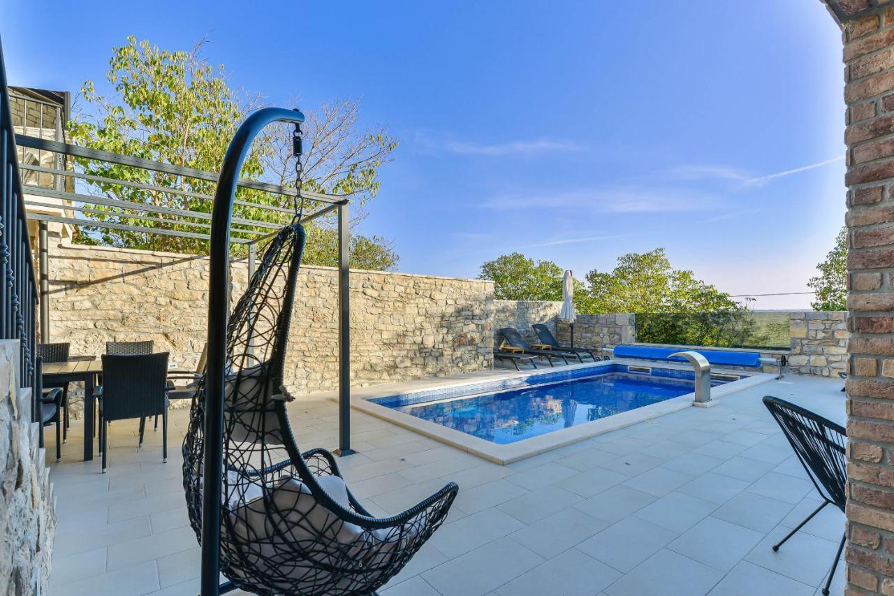 Stone Villa Didovi Snovi With Heated Pool Lisane Ostrovicke Zewnętrze zdjęcie